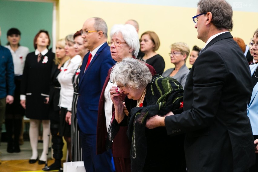 Mjr Danuta Szyksznian-Ossowska "Sarenka" patronką Szkoły Podstawowej w Szczecinie [WIDEO, ZDJĘCIA]