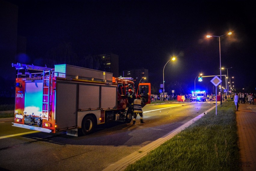 Tarnobrzeg. Tragedia na ulicy Sikorskiego - motocyklista potrącił pieszego, obaj nie żyją!