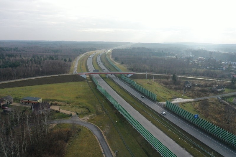 Tak dziś wygląda nowy odcinek autostrady A1 na którym...