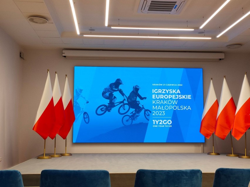 Kraków zaprezentował logo przyszłorocznych igrzysk...