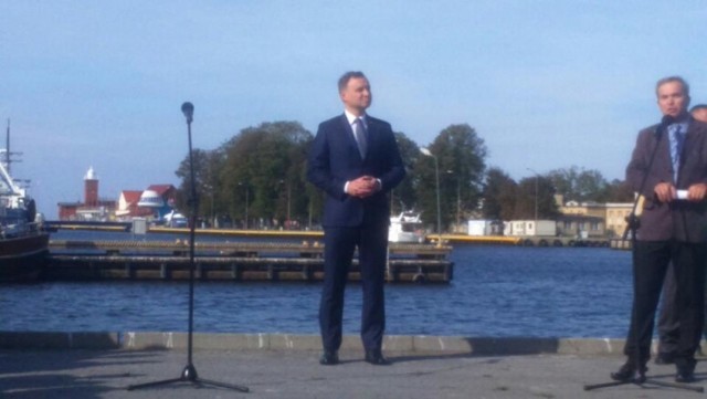 Andrzej Duda w Darłowie