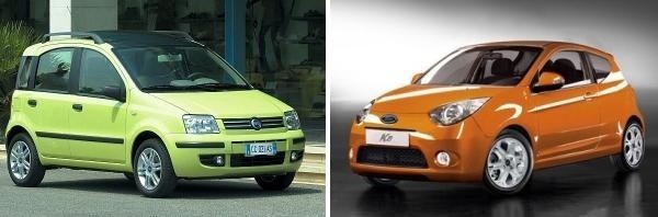 Fiat panda i ford ka to najchętniej kupowane przez Niemców samochody.