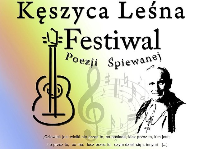 W sobotę nad jeziorem Kęszyckim odbędzie się Festiwal Poezji Śpiewanej. 