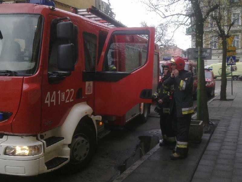 Akcja strażaków na ul. Kilińskiego