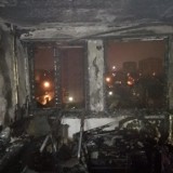 Dwie osoby zginęły w pożarze w wieżowcu przy ulicy Młodej w Kielcach (WIDEO, zdjęcia)