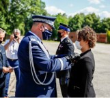 Włoszczowska nauczycielka Sylwia Pura-Maciejczyk ze "Staszica" zasłużona dla policji. Została uhonorowana podczas uroczystości w Kielcach