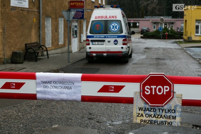 W szpitalu MSWiA przy ul. Jagiellońskiej w Szczecinie wprowadzono zakaz odwiedzin po wykryciu ogniska odry