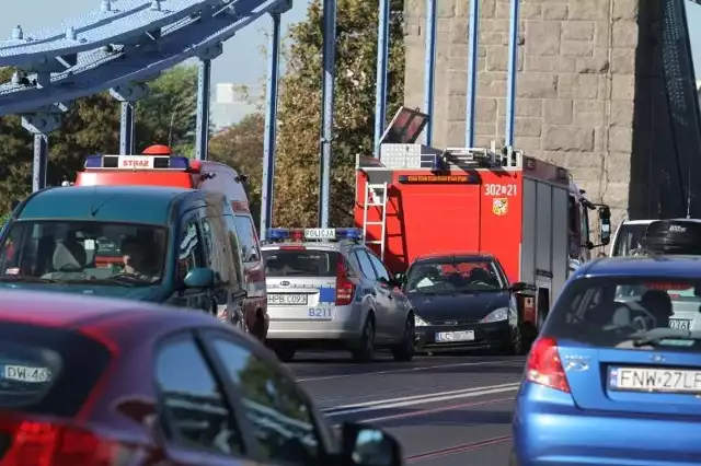 Wypadek na moście Grunwaldzkim