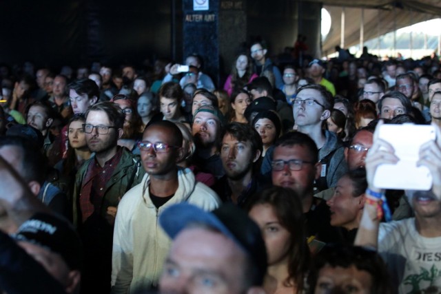 Koncert zespołu Chvrches na Open'er Festivalu