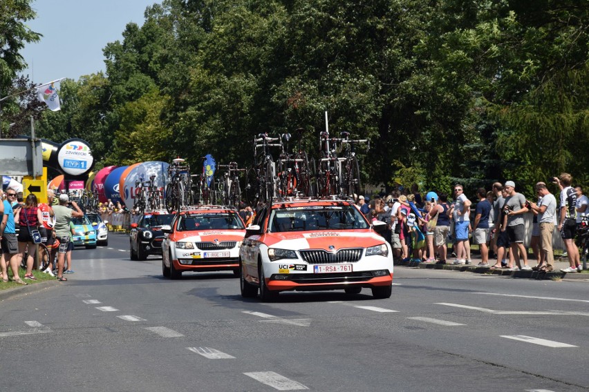 Tour de Pologne 2017 w Zawierciu. Kolarze już wystartowali ZDJĘCIA