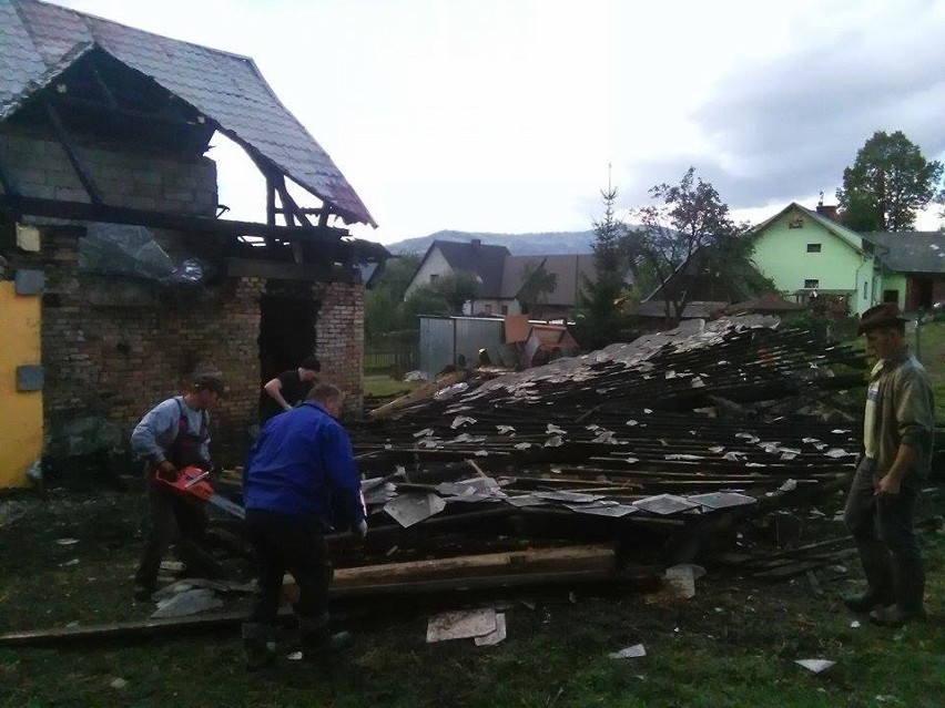 Osielec: Ogień spalił rodzinie Targoszów (prawie)nowy dom