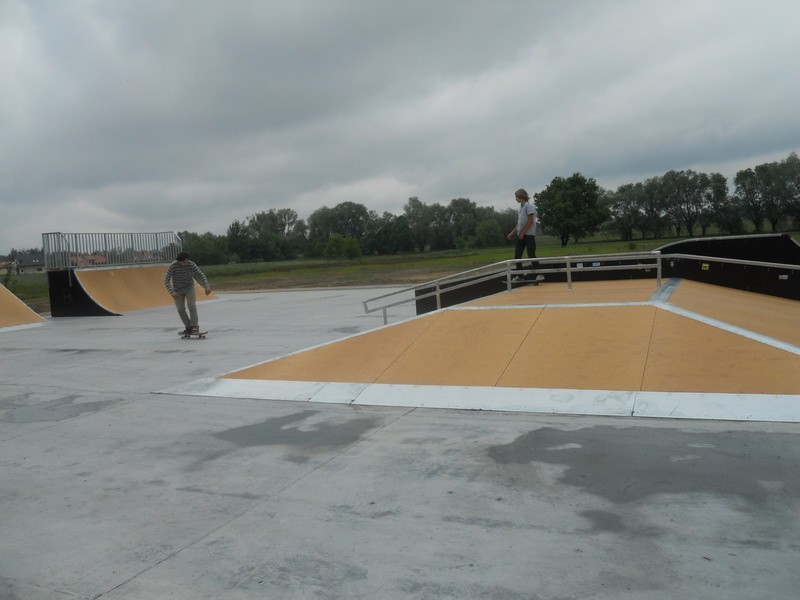 W Ciechocinku oddano do użytku skatepark