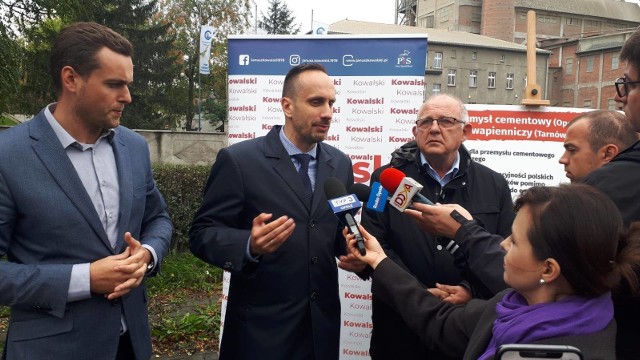 Janusz Kowalski zapowiada walkę o przemysł wapienniczy i cementowy