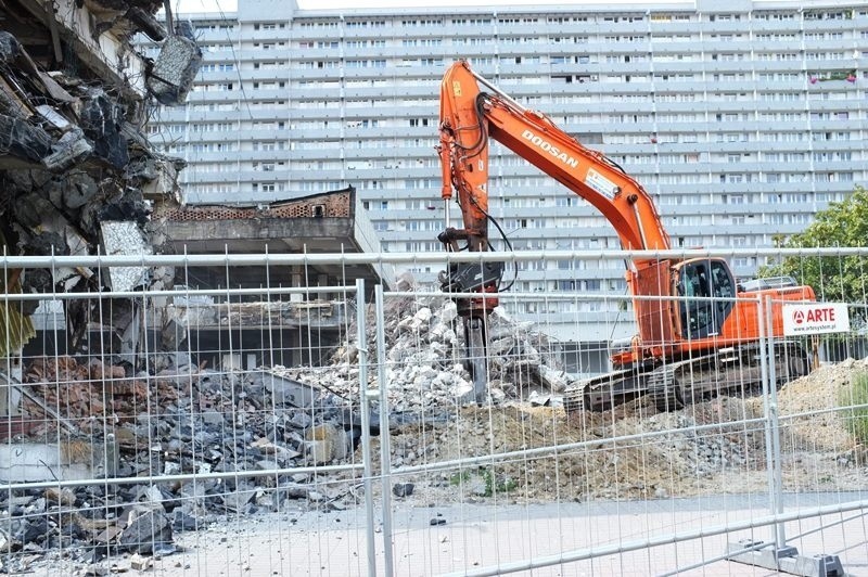 Rozbiórka Centrum u Michalika