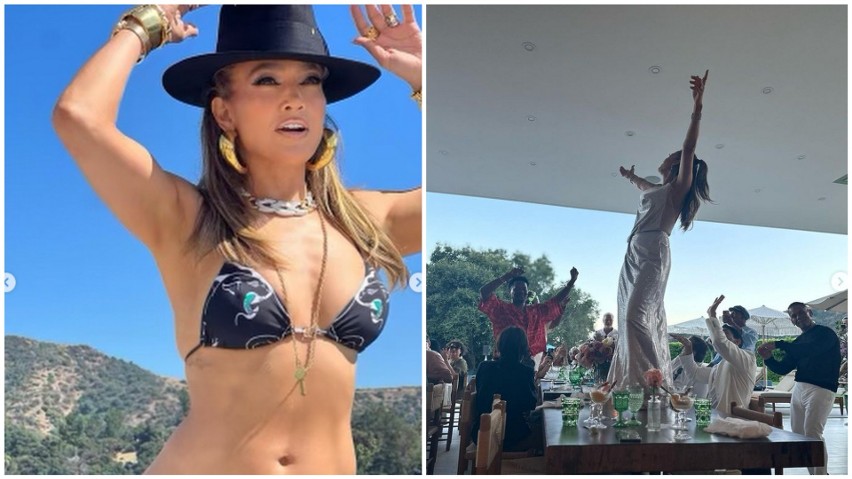 Jennifer Lopez pochwaliła się zdjęciami z imprezy...
