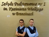 Adam Dejda i Marcel Zieliński z SP 1 w Brzezinach laureatami Wojewódzkich Konkursów Przedmiotowych