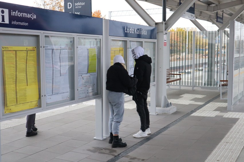 Dworzec Kaliski z nowymi peronami. Niebawem będą zejścia na al. Bandurskiego