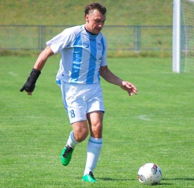 Adrian Sobczyński z powodzeniem grał w ekstraklasie. Od tego sezonu jest zawodnikiem Kamiennej Brody. 