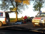 Śmiertelny wypadek w Kosinie. Nie żyje motocyklista