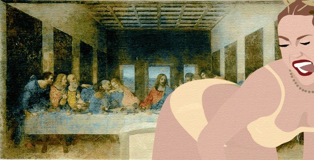 "Ostatnia wieczerza" Leonardo da Vinci
