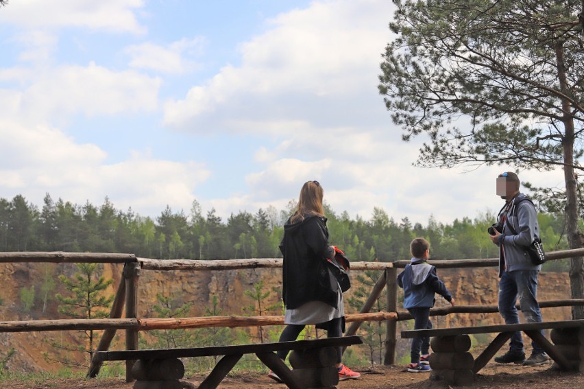 Park Gródek w Jaworznie podczas weekendu odwiedziły tłumy....