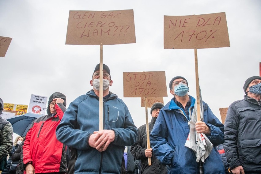 Na początku listopada w Tarnowie Podgórnym odbył się protest...