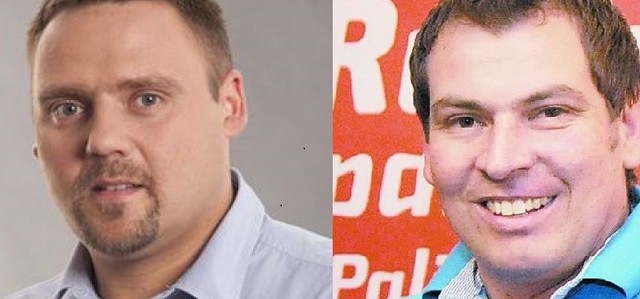 Poseł Kępiński (po lewej) ma pretensje do Wydrzyńskiego (po prawej), który z kolei odcina się od swego byłego partyjnego kolegi i kieruje sprawę do marszałka Sejmu.