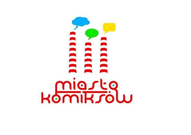 Logo MDK-owskiego projektu "Stalowa Wola &#8211; miasto komiksów&#8221; stworzył Jakub Woynarowski