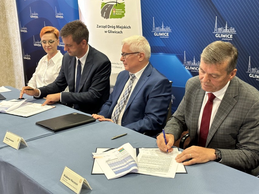 Miasto Gliwice podpisało umowę na budowę nowych ścieżek...