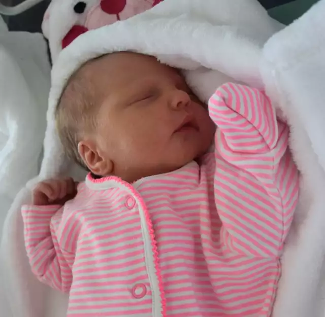 Jesika Bielicka z Żarnowca, ur. 5.02.2018 r., godz. 23:33, 50 cm, 2620 g, Szpital Pucki