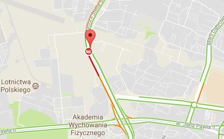 Kraków. Wypadek na Stella-Sawickiego. Duże utrudnienia