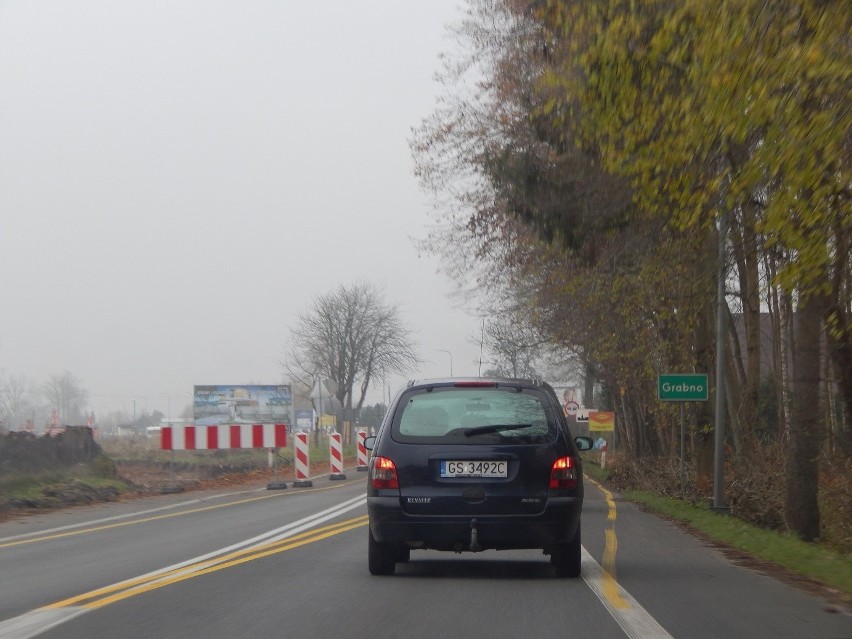 W czwartek na trasie Słupsk-Ustka w trzech miejscach...