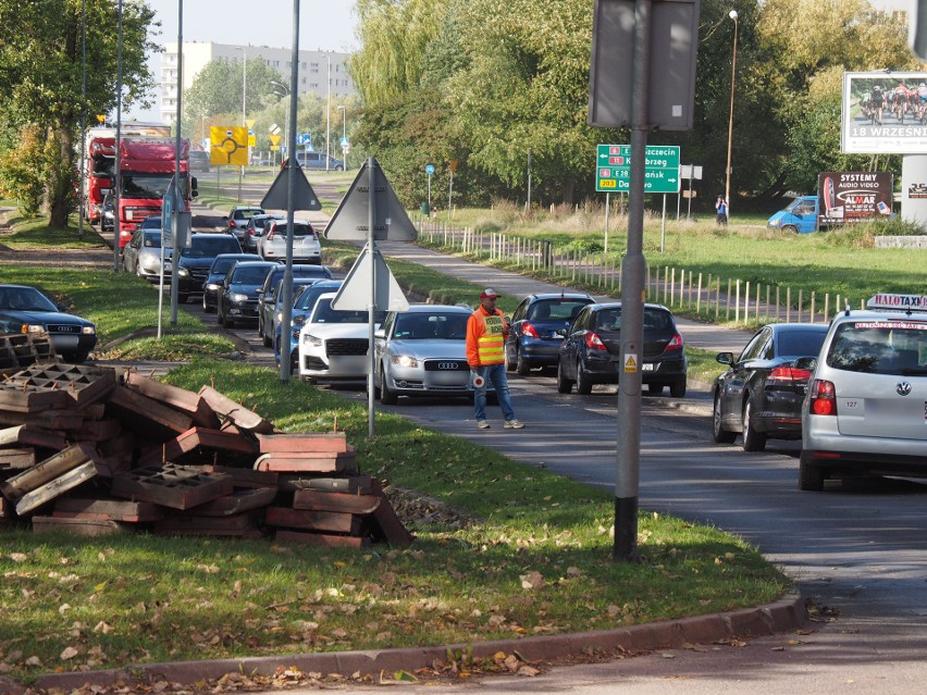 Nie tylko w trakcie godzin szczytu na ulicach Orląt...