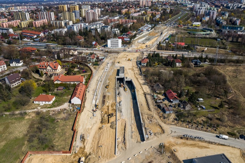 Budowa Trasy Łagiewnickiej trwa.