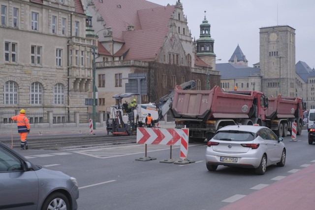 Uważajcie na remonty i przebudowy ulic - w tym jak każdego dnia na ul. św. Marcin.