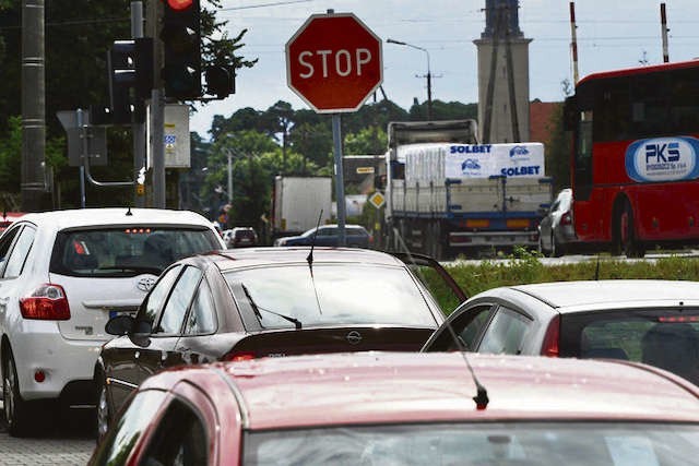 W brzozowym korku - czyli dzień jak co dzień