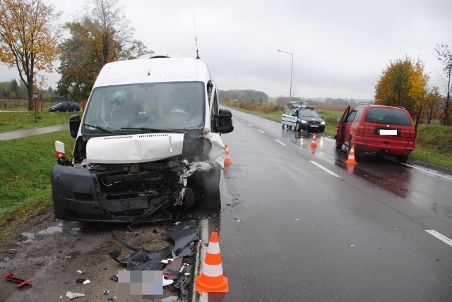 Do wypadku doszło w niedzielę na drodze wojewódzkiej nr 835 w Adamówce w pow. przeworskim.