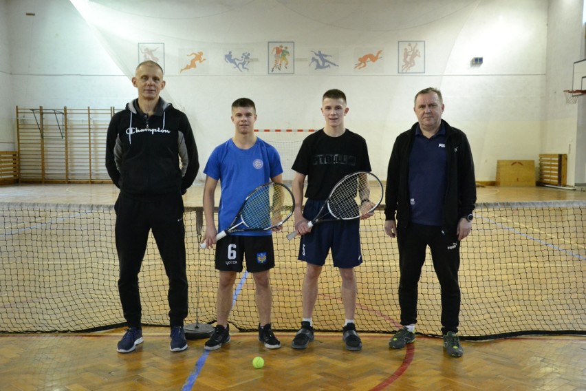 W Zespole Szkół Technicznych w Lipnie po raz pierwszy rywalizowali tenisiści!