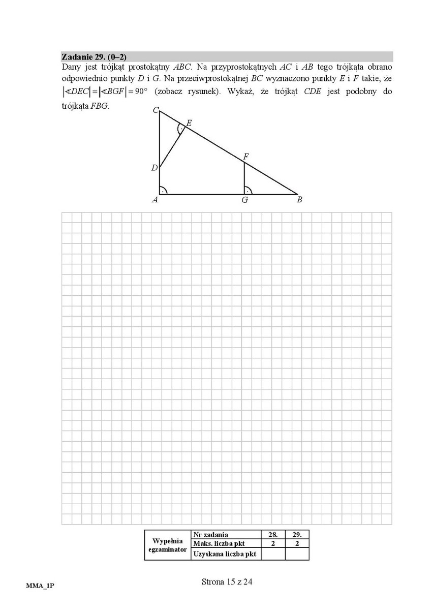 Matura 2016: Matematyka poziom podstawowy [ODPOWIEDZI,...