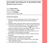 Matura 05.05.2016 MATEMATYKA! Co było? (PYTANIA, ZADANIA, ARKUSZE, ODPOWIEDZI)