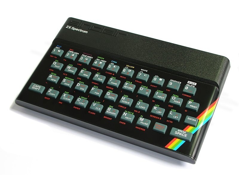 ZX Spectrum to jeden z wczesnych mikrokomputerów domowych...