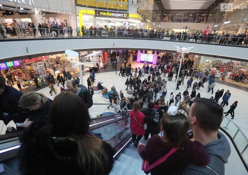 Otwarcie nowej części Centrum Handlowo-Rozrywkowego Galaxy w...