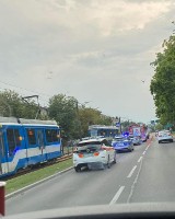 Kraków. Potrącenie pieszego przez tramwaj w Nowej Hucie