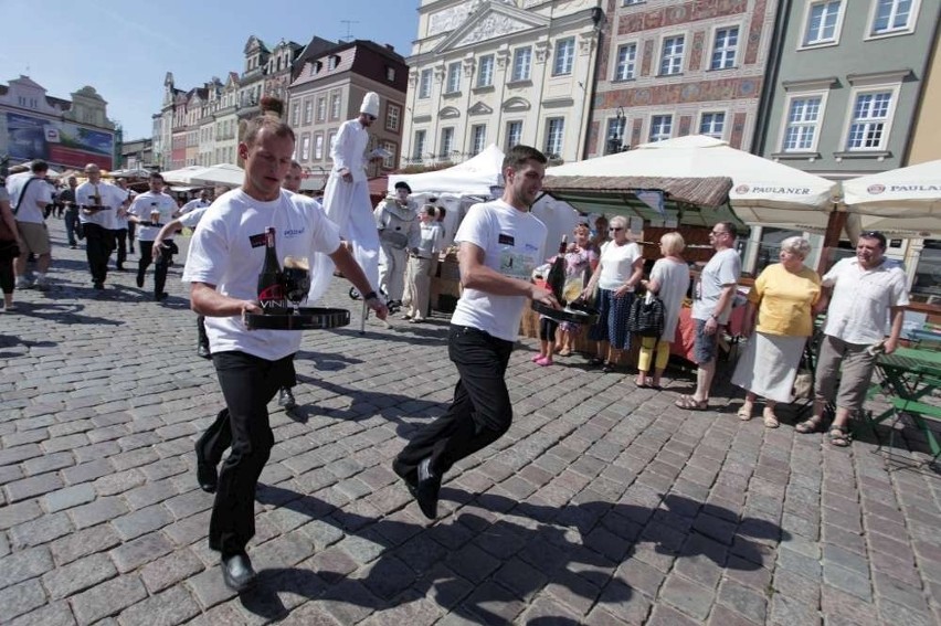 Bieg kelnerów w Poznaniu