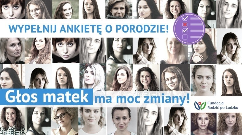 Polki wypełniają ankietę o swoich doświadczeniach na porodówkach –  ruszyła akcja „Głos matek ma moc zmiany”. Każdy głos ma znaczenie!