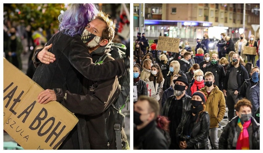 Strajk kobiet i artystów w Szczecinie - 2.11.2020