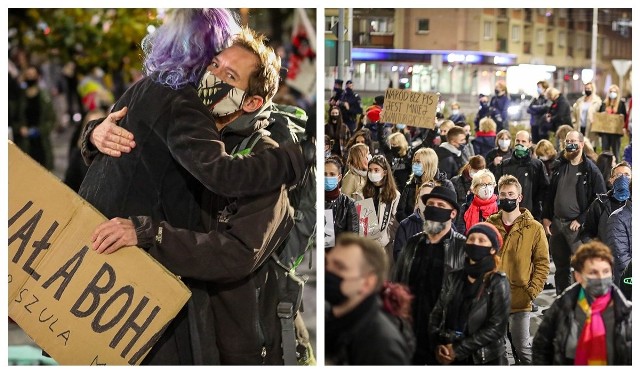 Strajk kobiet i artystów w Szczecinie - 2.11.2020