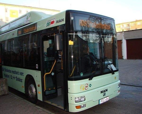 Za przejazd niemieckim autobusem ze Słubic do Frankfurtu mieszkańcy zapłaciliby około 1 euro.