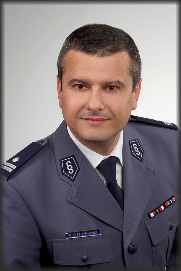 Podinspektor Marek Pietrykowski Komendant Miejski Policji w...