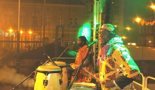 Jedną z gwiazd wieczoru podczas zabawy sylwestrowej była grupa Jambo Africa